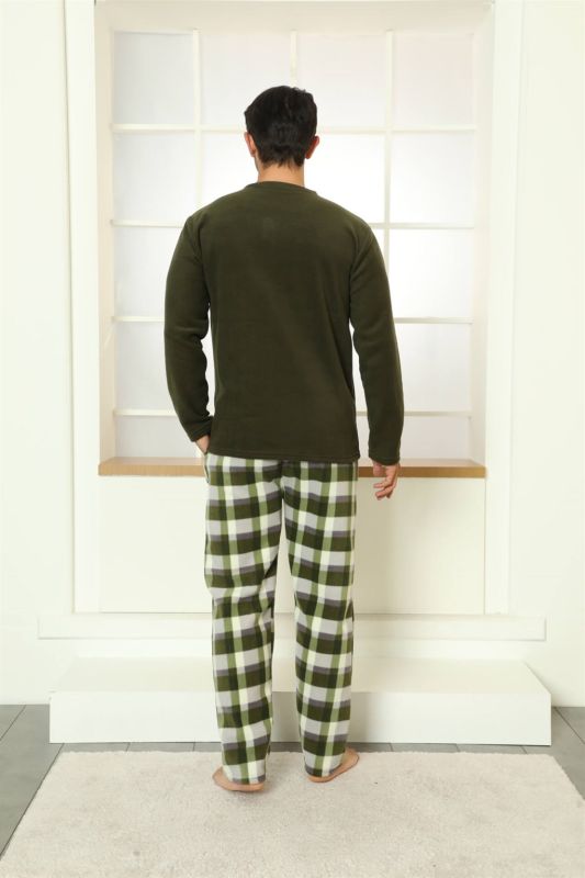 Moda Çizgi WelSoft Polar Men's Pajama Set 6795 - 3