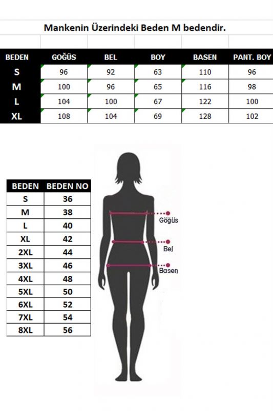 Moda Çizgi Polar Kadın Pijama Takımı - 4