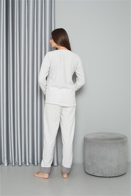 Moda Çizgi Welsoft Polar Kadın Pijama Takımı 8515 - 5