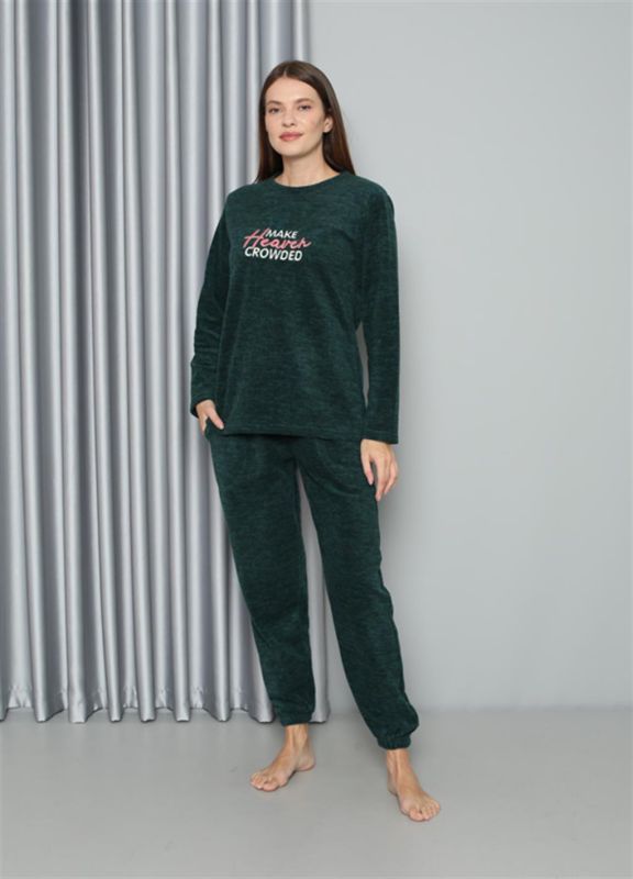 Moda Çizgi Welsoft Polar Kadın Pijama Takımı 8516 - 5