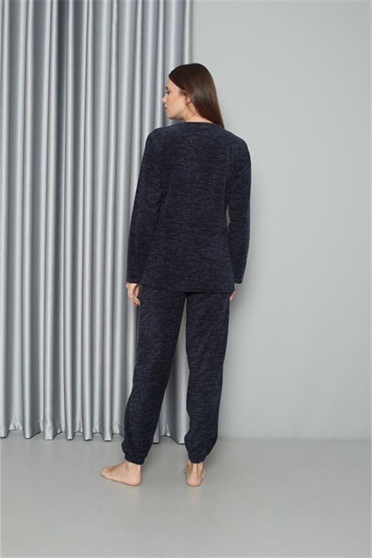 Moda Çizgi Welsoft Polar Kadın Pijama Takımı 8517 - 6