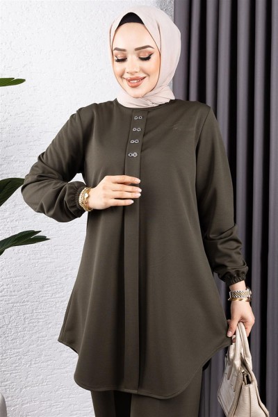 Önden Patlı Krep Takım HAKİ - Thumbnail