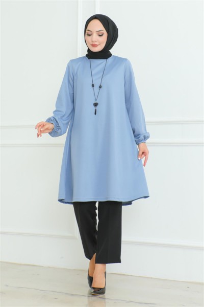 MP - Oversize Tunik BEBE MAVİSİ