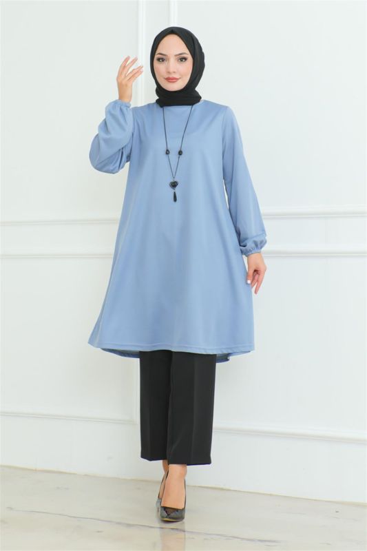 Oversize Tunik BEBE MAVİSİ - 2
