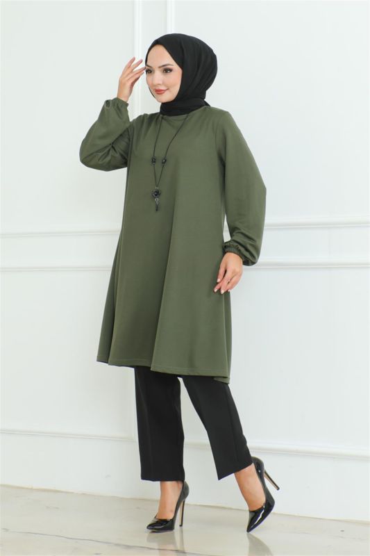 Oversize Tunik HAKİ - 3