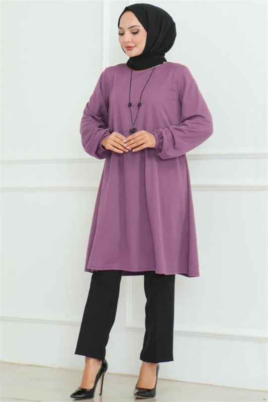 Oversize Tunik LİLA - 2