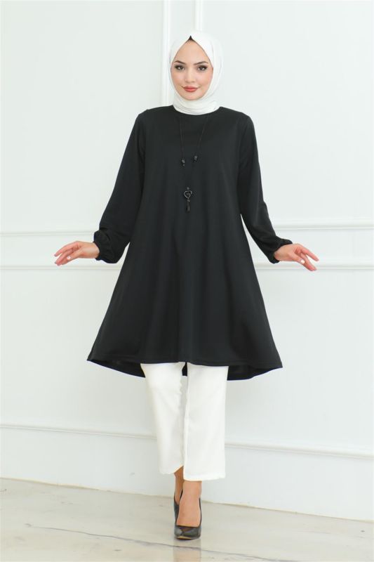 Oversize Tunik SİYAH - 1