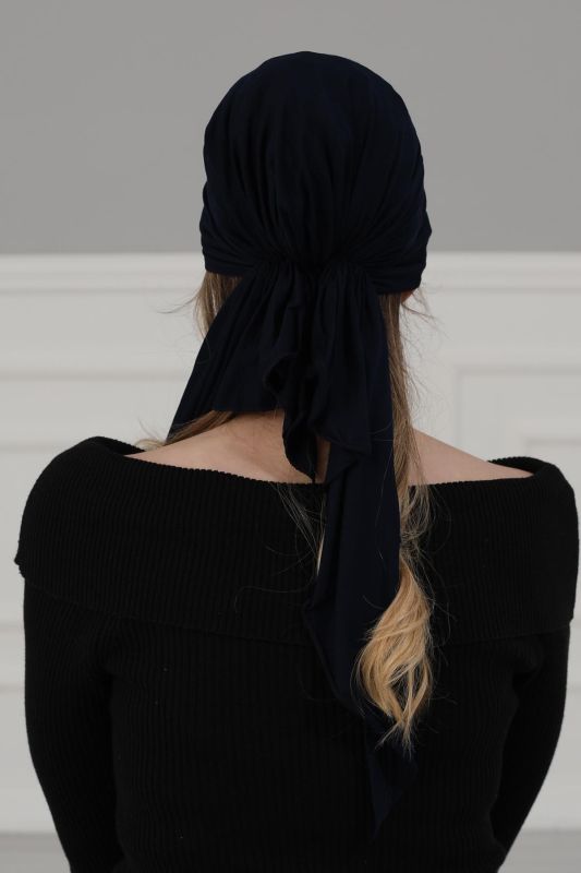 Combed Cotton Bone,B-47 Navy Blue - 3