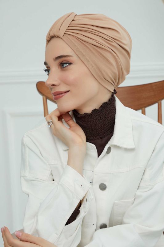 Penye Bone,B-68 Açık Kahverengi - 2
