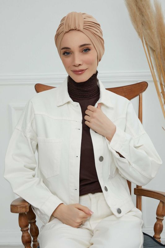 Penye Bone,B-68 Açık Kahverengi - 4