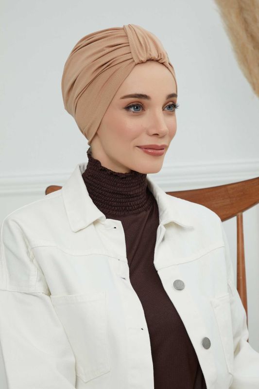 Penye Bone,B-68 Açık Kahverengi - 8
