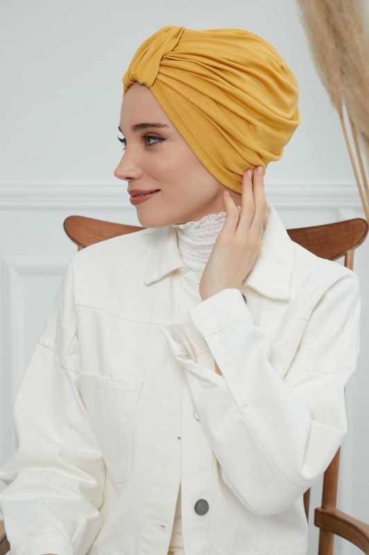 Penye Bone,B-68 Hardal Sarısı - 3