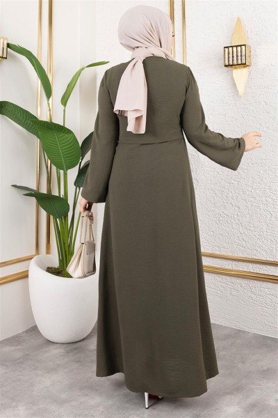 Pileli Aerobin Ferace HAKİ - Thumbnail