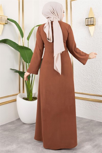 Pileli Aerobin Ferace KAHVERENGİ - Thumbnail