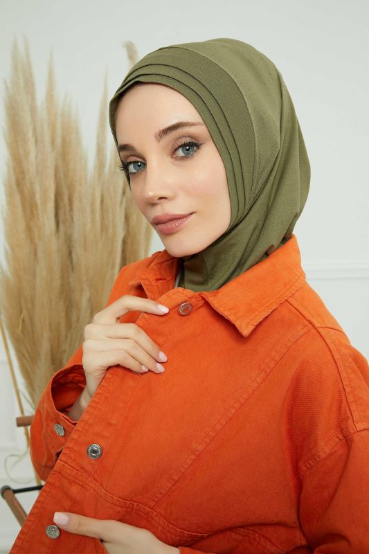 غطاء محرك السيارة مطوي، B-76 أخضر كاكي - 1