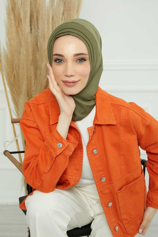 غطاء محرك السيارة مطوي، B-76 أخضر كاكي - 3