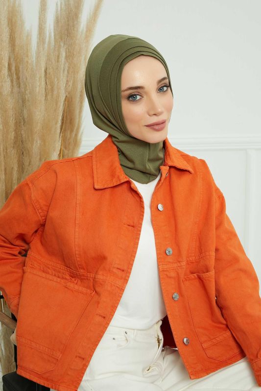 غطاء محرك السيارة مطوي، B-76 أخضر كاكي - 4
