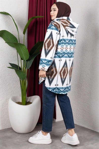 Polar Kap BAKLAVA DESEN MİNT - Thumbnail