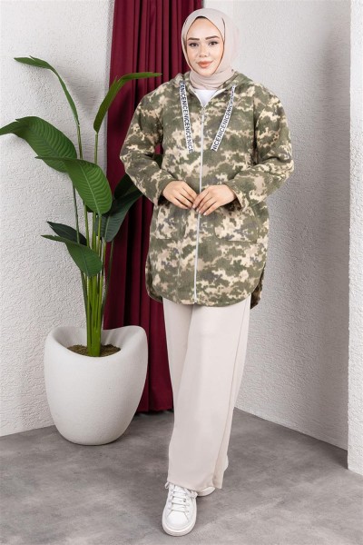 Polar Kap KAMUFLAJ DESEN HAKİ - Thumbnail