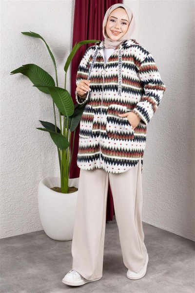 Polar Kap ZİKZAK DESEN KİREMİT - Thumbnail