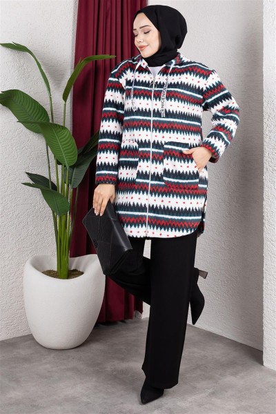 SGS - Polar Kap ZİKZAK DESEN KIRMIZI