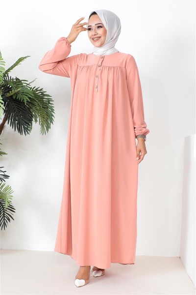 SGS - Robalı Aerobin Elbise GÜL KURUSU