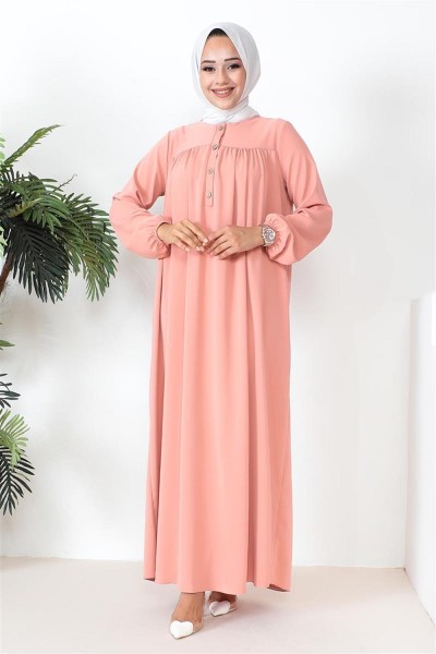 Robalı Aerobin Elbise GÜL KURUSU - Thumbnail