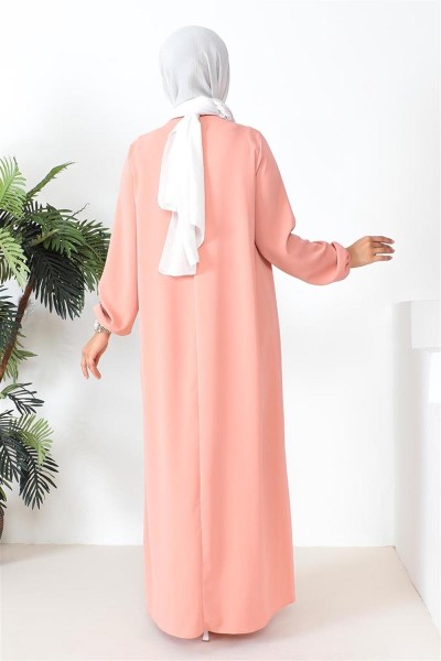 Robalı Aerobin Elbise GÜL KURUSU - Thumbnail