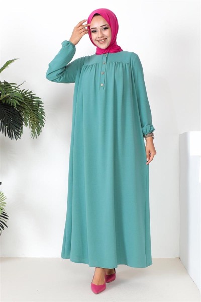 Robalı Aerobin Elbise MİNT - Thumbnail