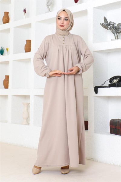 Robalı Tesettür Spor Elbise VİZON - Thumbnail