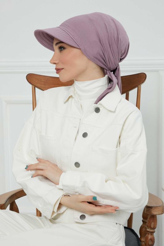 Siperlikli Bandana Bone,B-71 Lila - 3