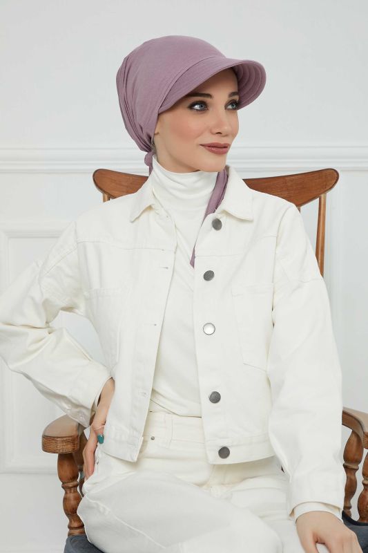 Siperlikli Bandana Bone,B-71 Lila - 4