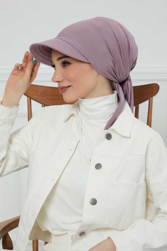 Siperlikli Bandana Bone,B-71 Lila - 5
