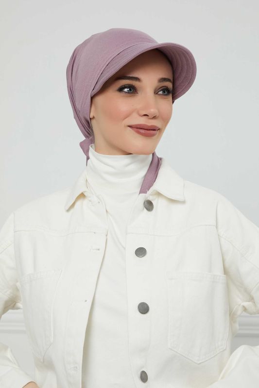 Siperlikli Bandana Bone,B-71 Lila - 6