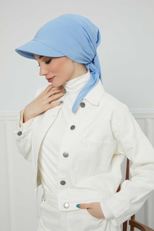 Siperlikli Bandana Bone,B-71 Mavi - 3
