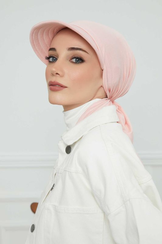 Siperlikli Bandana Bone,B-71 Pudra - 1