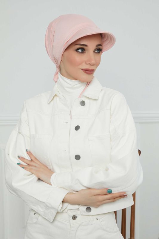 Siperlikli Bandana Bone,B-71 Pudra - 4