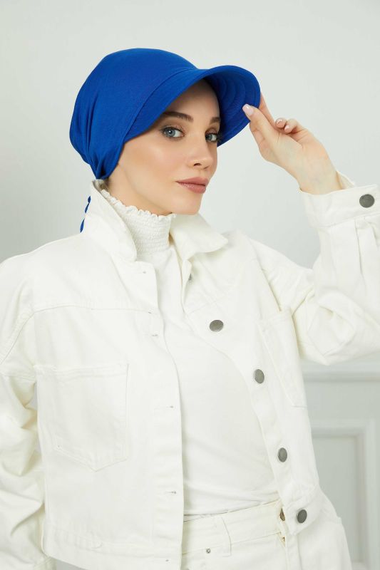 Siperlikli Bandana Bone,B-71 Saks Mavisi - 1