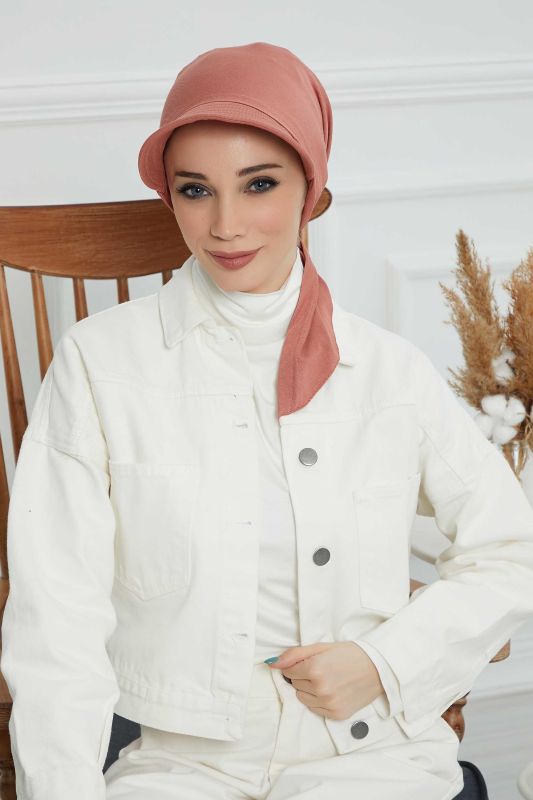 Siperlikli Bandana Bone,B-71 Somon - 2