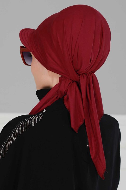Siperlikli Bandana,B-40 Bordo - 3