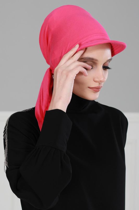 Siperlikli Bandana,B-40 Fuşya - 5