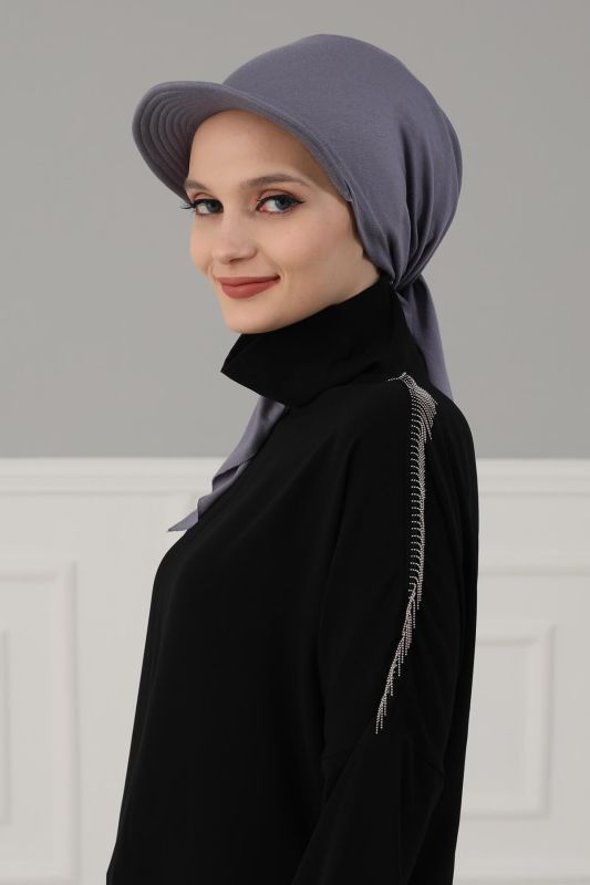 Siperlikli Bandana,B-40 Gri - 2
