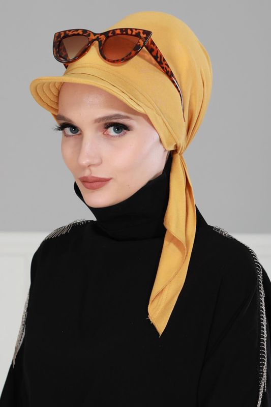 Siperlikli Bandana,B-40 Hardal Sarısı - 2