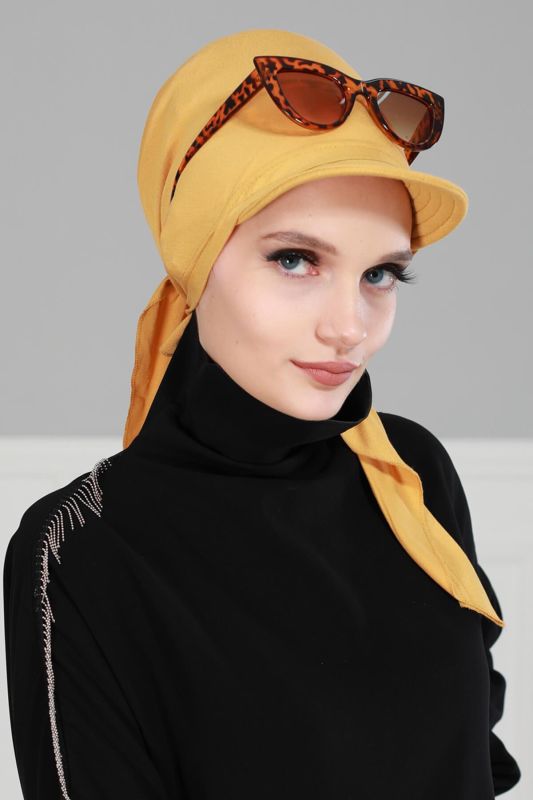 Siperlikli Bandana,B-40 Hardal Sarısı - 3