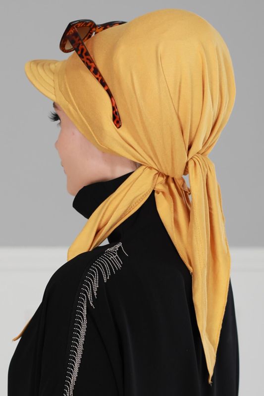 Siperlikli Bandana,B-40 Hardal Sarısı - 4