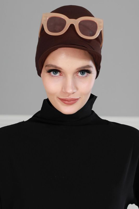 Siperlikli Bandana,B-40 Kahverengi - 1