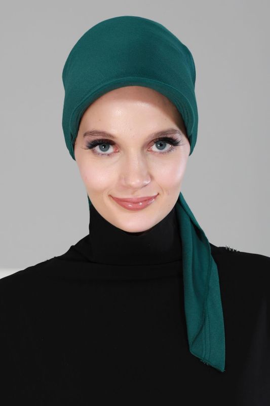 Siperlikli Bandana,B-40 Koyu Yeşil - 1