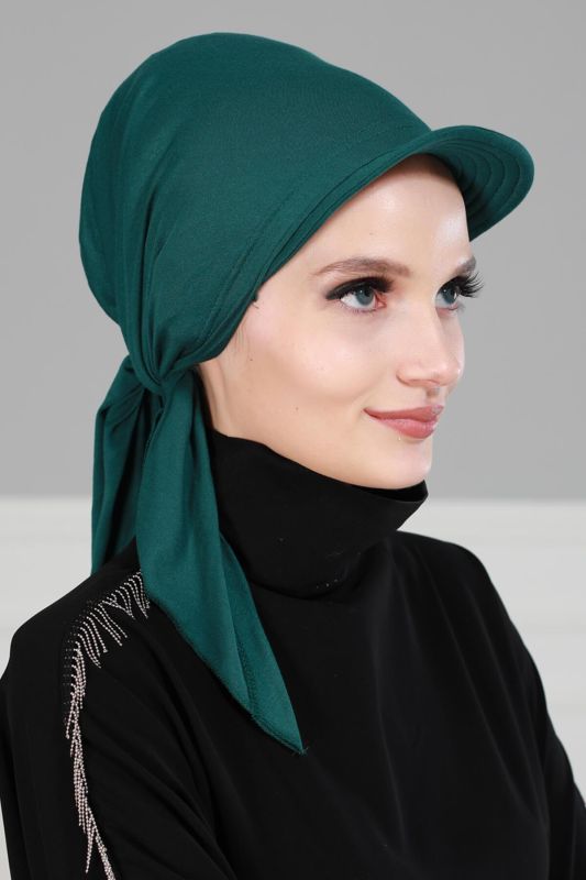 Siperlikli Bandana,B-40 Koyu Yeşil - 3