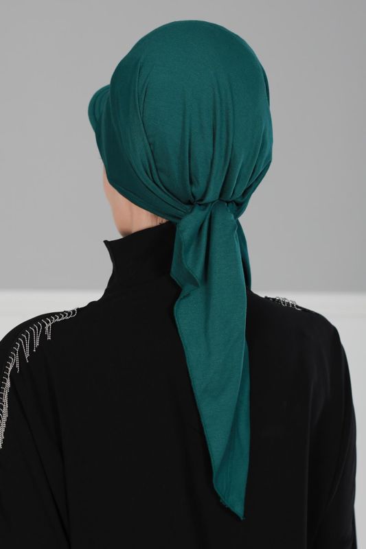 Siperlikli Bandana,B-40 Koyu Yeşil - 4
