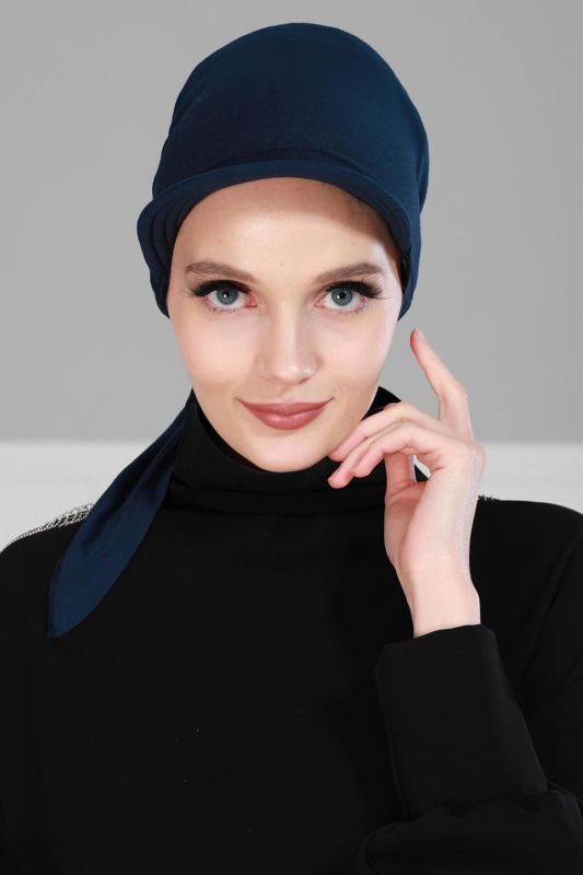 Siperlikli Bandana,B-40 Lacivert - 1